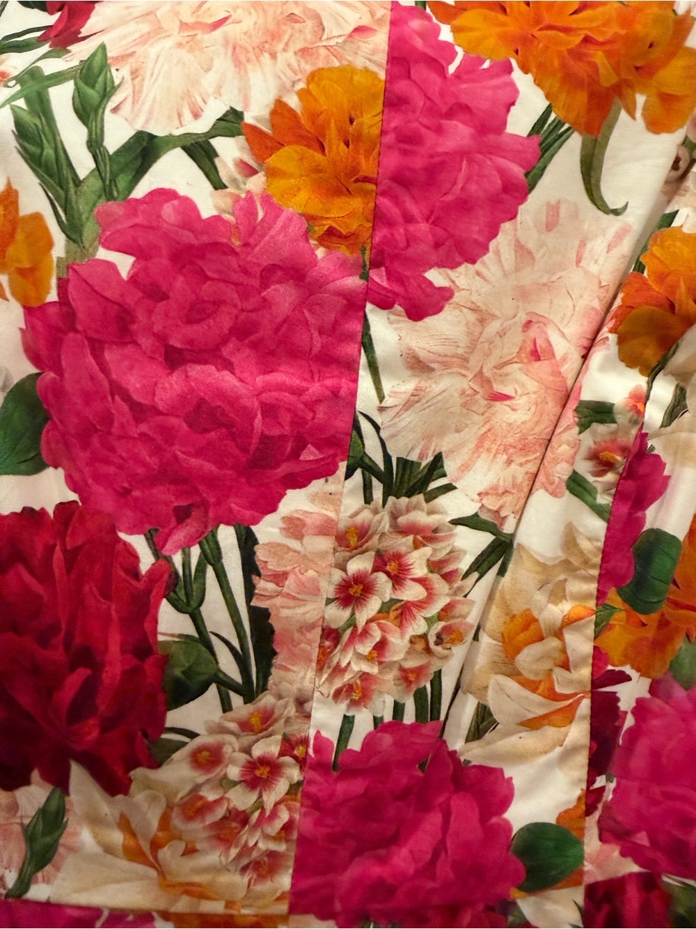 Sashin & Babi Jacinta Cotton Sundress with Pink and Orange Blooms. Size 4. NWOT - Picture 7 of 8